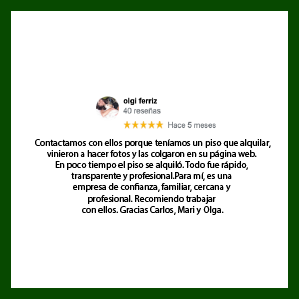 arrendador satisfecho
