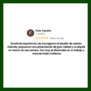 inquilino satisfecho